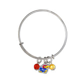Fan Frenzy Gifts Kansas Jayhawks Officially Licensed Bangle Bracelet